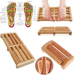 7dda8115a77b034ae2aa6a1efca5e5be Traditional Wooden Roller Foot Massager Durable Natural Wood Design For Relaxation Stress Relief And Improved Blood Circulation