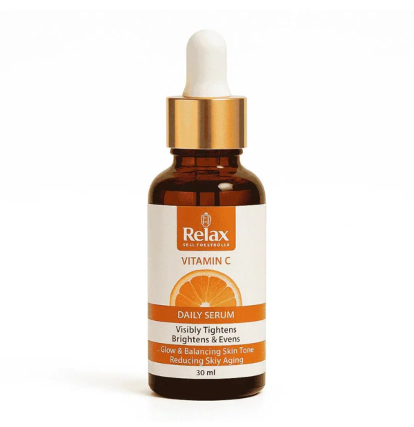 7e8c3b29369891c12952839e1a904381 Relax Vitamin C Daily Serum - 30ml | Brightening & Anti-Aging Facial Serum