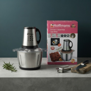 7ef21e1771cda527714bafb94fca6569 Hoffmans HM 8840 Food Chopper 3L 1000W Powerful 6 Blade Stainless Steel Design Efficient Kitchen Tool For Quick And Easy Food Preparation
