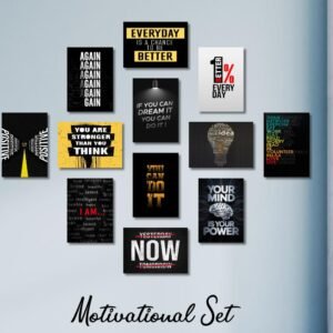 7f16bb4ca8d23c15c31f6f065125e090 Motivational Wall Art Wooden Canvas Frames 12 Pcs Set Wooden Sticky Tiles 5x7 Inches Easy Mounting
