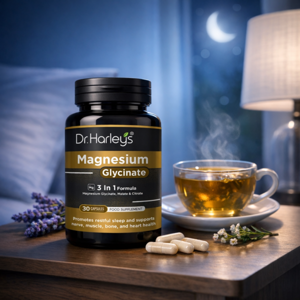 7f4ab858d13e0406ebb0b599b5f888b6 Dr. Harleys Magnesium Glycinate Capsules (30c)