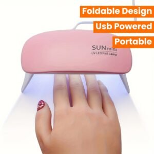 UV Led Lamp For Nails 6W Nail Lamp Light With Timer Mini Premium Quality Smooth Finish