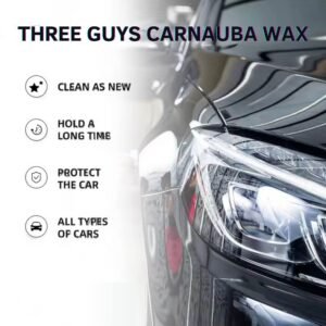 8183a11b9fea4d549e802e4550d394ea Carnauba Wax – Deep Gloss – Mirror Shine – Long-Lasting Protection | THREE GUYS – German Engineered – 250g