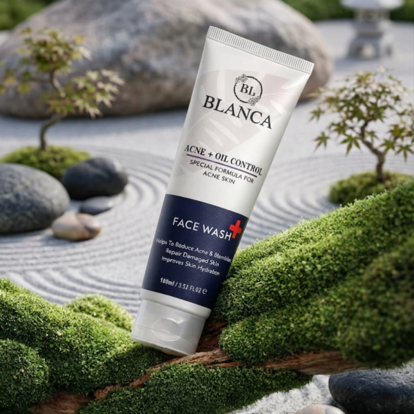 82080e9704cb1e0499bc268e0364f35a Blanca Acne And Oil Control Face Wash 100ml Gentle Cleanser For Clear Balanced And Healthy Skin