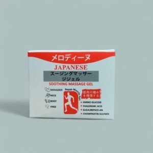 Melodine Japanese Soothing Massage Gel (50g) – For Neck, Shoulder, Knee & Muscle Pain Relief - Fast Acting