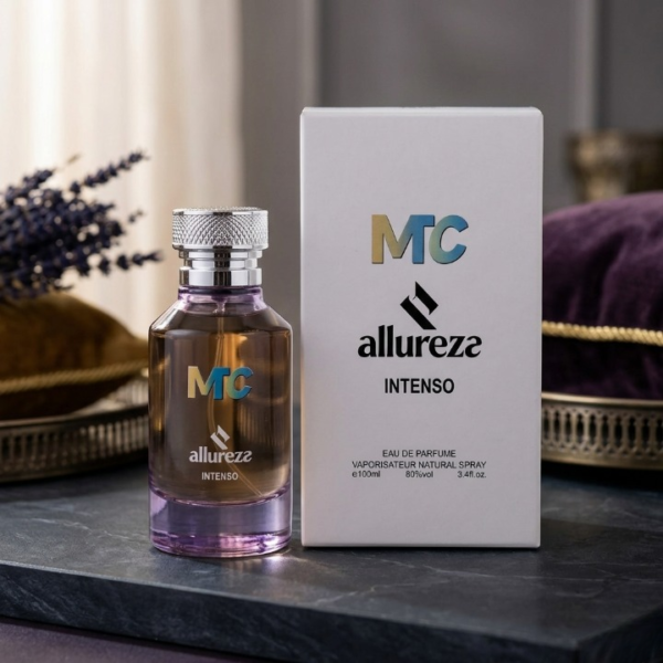 8264229fbc0d5c2cc83d9cf1a40bf4b3 MTC Allureza Intenso Perfume Bold Elegance In Every Spray Premium Long Lasting Fragrance | 100ml