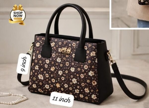 834cf9555b65dd79c88b26d052250034 Women’s Shoulder Bag With Vibrant Floral Print And Practical Detachable Shoulder Strap
