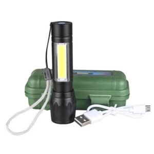 83aa3d469105180235b7a5f81bccb2ba Portable LED Flashlight – Mini Rechargeable Torch with Side Light & Waterproof Body