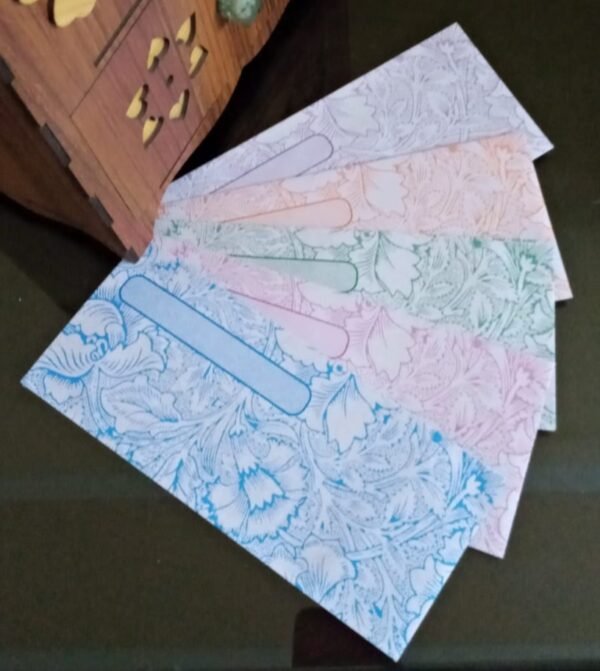 8401828e1df2447b5e87a6994c46c347 30 Pcs Eidi Note Size Envelopes – Mix Colors | Pakistani Currency Money Envelopes for Eidi, Weddings & Gift Giving | Without Adhesive Tape