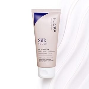 85bb5cefcf8af37db6892279f199dfb6 FLiCKA Silk Touch 3‑in‑1 Moisturizer & Primer | Hydrating, Lightweight, Long‑Lasting | Pore Minimizer | 60g