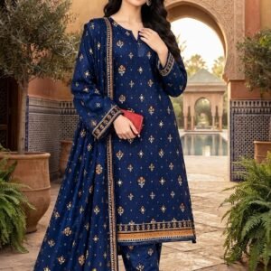 SALIM Design-02 | 3 Piece Printed Lawn Suit