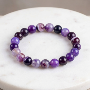 8902a52b9ab4135a6eb35986824c87fd Amythest Stone Braclet - Natural Purple Crystal Healing Quartz Gemstone Stretch Wrist Band