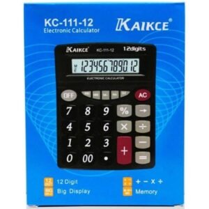 8d44238e3aecc36fc80a2f01dc210401 Kaikce KC 111 S Electronic Calculator Durable Quality Easy Use Clear Display Reliable Utility Compact Design