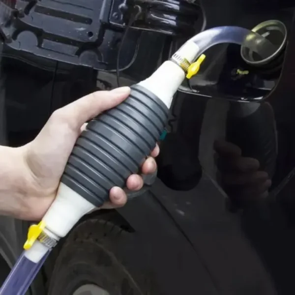 8e327a023ac3befa2575291ceeef1b4d High Flow Siphon Hand Pump Portable Manual Fuel Transfer Pump For Car Bike Boat Petrol Diesel Oil Water 39 Inches