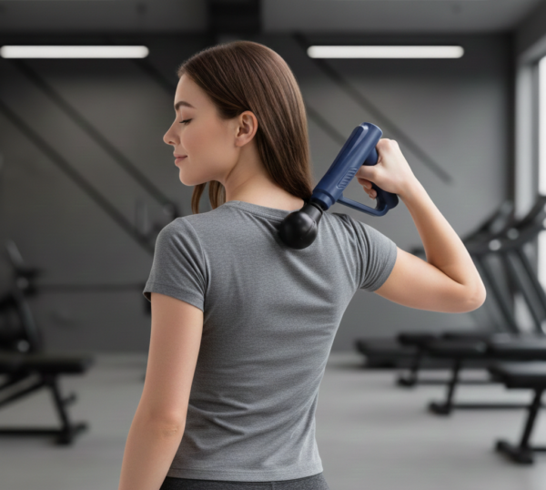 8e774bac96530e7d24dc8fa8889b0026 Mini Fascial Gun Deep Tissue Massager For Quick Muscle Relief And Portable Relaxation Therapy rechargable (random colour)