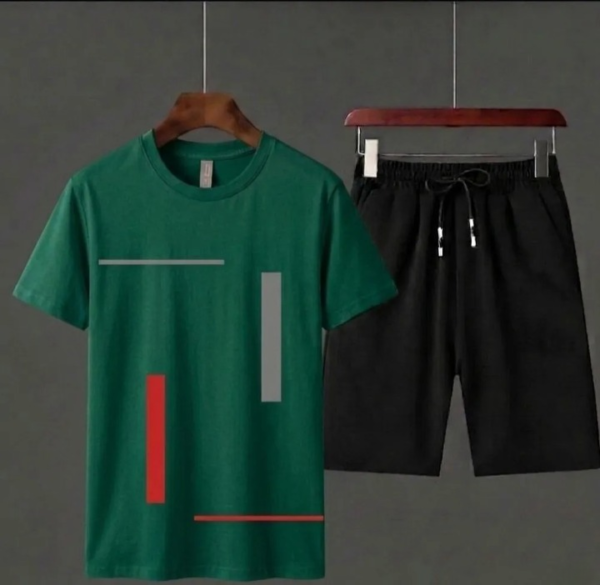 8e7ff7bf436b1f829f5bf59461822f86 Pack of 2 Tracksuit 1 PCs shirt & 1 PCs short HY Boutique Men's Summer shirt & Shorts Tracksuit Set – Lightweight & Comfortable Casual Wear