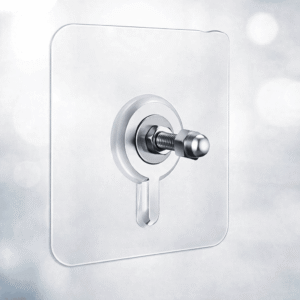 8f99750aed1aef87e46781feca3724e1 Pack of 10 Heavy-Duty Self-Adhesive Transparent Wall Hooks – Waterproof No-Drilling Screw & Nail Traceless Wall Organizers