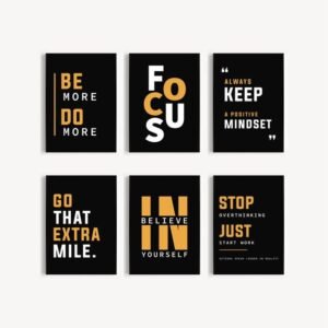 8fa3c7aa319555c233b8068e2792c6f2 6 Pcs Wall Decor Cardboard Photo Tiles Set – Frameless DIY Wall Art with Double Tape