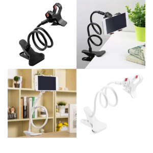 8fc62af6d1bbec25e3a465a9fa25f612 Flexible Gooseneck Phone Holder - 360 Rotation | Random Color