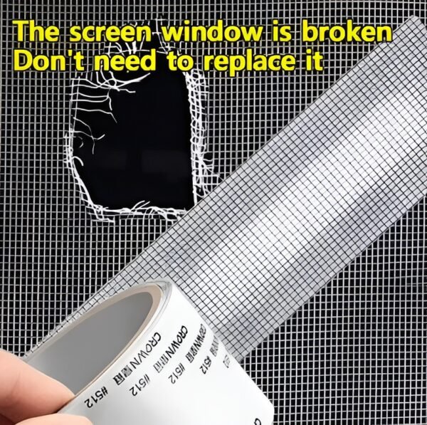 902c2a2057fa862d2984f3344b849af2 Mesh Roll Tape Window Screen Repair Patch | Keep Mosquitoes Out with Our Anti-Insect, Self-Adhesive Mesh Patch Tape - 2 meter