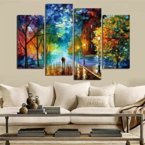 9175ca500b03196c82563de27500d82f Set of 4 Decorative Wall Art Canvas Frames – Modern 4 Pcs Wall Frame Set (2pcs 8x14 Inch & 2pcs 8x16 Inch)