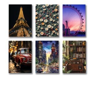 93a91583ba4fdd01eacf65cde5b1b2dc Set of 6 Premium Wall Art Photo Tiles – Modern Home Decor Sets 8x11