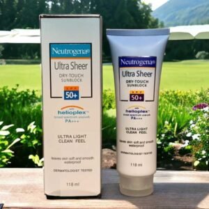 947074b5e26209347c2bbfb42f4e5bfe Neutrogena Ultra Sheer Sunblock - High Protection Lightweight Face Body Skincare Formula Non Greasy Clean Feel Daily Sunscreen Lotion - 118ML