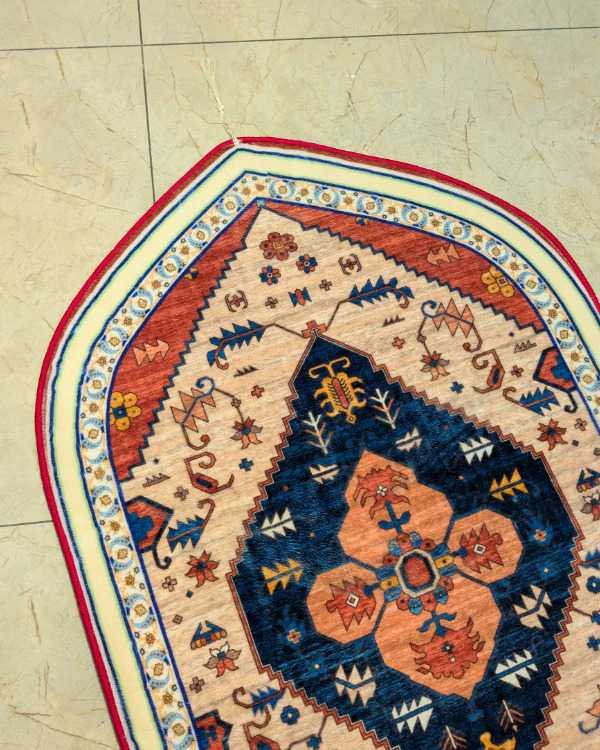 94d35dca3b3b07359f15028001bc37f2 The Royal Caucasian Medallion Prayer Mat 70x115cm | Elegant Islamic Prayer Rug for Daily Salah
