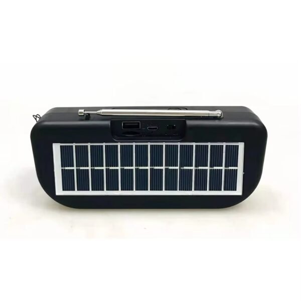 94db24f08639e4b1693d4167ef63293a Portable Solar Rechargeable Radio With USB Charging Cable For Outdoor Use