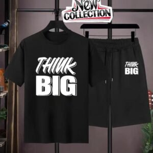 95ca7a80cf9d2b2c186809eb88d7c12b TRACKSUIT - Black Summer Printed Tracksuit for Men & Boys | Soft & Comfortable Fabric T-Shirt and Shorts Set | Casual Sportswear, Gym Wear, Outdoor Wear & Daily Wear