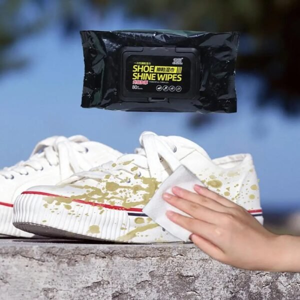 95ebd6817743d04a4fafac0efc89f3fd Qianhui Shoe Shine Wipes (80 Series) - Quick Cleaning Wet Wipes