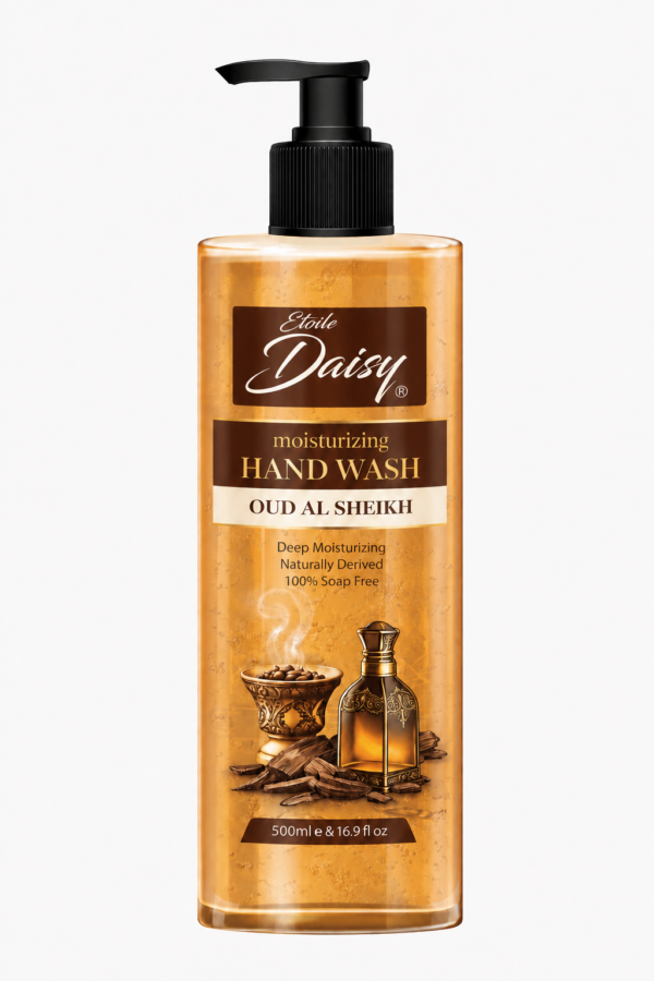 9640931186badfc2b675bbef1643f9e8 Etoile Daisy Moisturizing Oud-Al-Sheikh Hand Wash 500ml – Luxury Hydrating Liquid Hand Soap with Long-Lasting Oud Fragrance in Pakistan