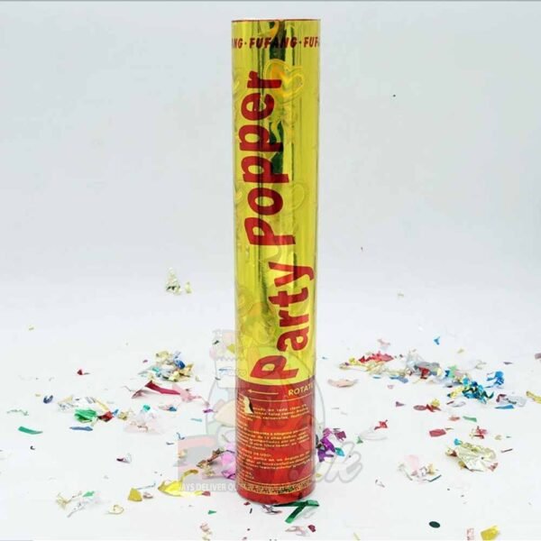Birthday Party Popper | Rose Party Popper | 30 cm | Perfect for Birthdays, Anniversaries & New Year Celebrations