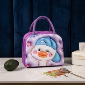Cute Cartoon Duck Thermal Insulated Lunch Bag - Carry Bag Designed For Food Storage And Daily Meal Routine