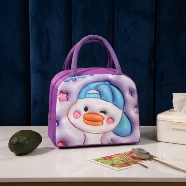 Cute Cartoon Duck Thermal Insulated Lunch Bag - Carry Bag Designed For Food Storage And Daily Meal Routine