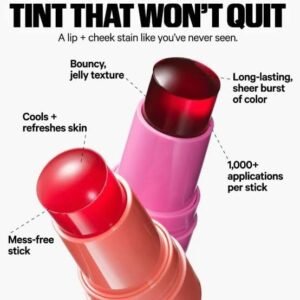 9cda5c16403ec2da3115c93f165483a5 Cooling Water Jelly Tint Lip & Cheek Stain – Pack of 4 - Random Color