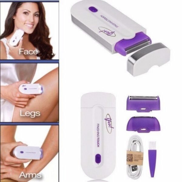 Finishing Touch Laser Hair Removal | 2‑in‑1 Trimmer | Pain‑Free Electric Hair Removal for Women
