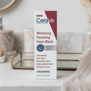 9d7540d77d26870369dfa5f835dc54a6 CeraVe Foaming Face Wash – Brightening Cleanser with Ceramides for Normal to Oily Skin (100ml)