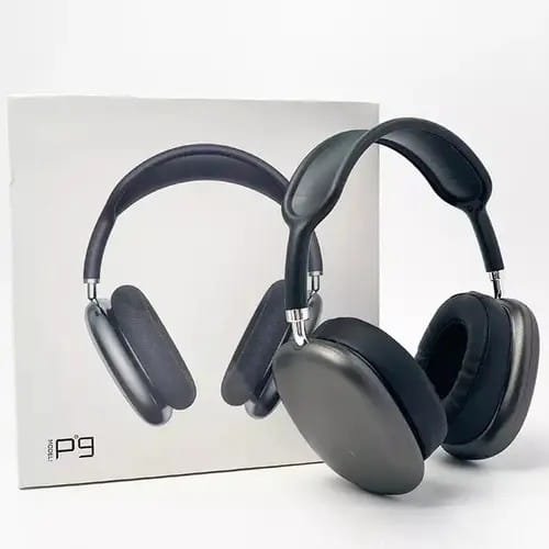 9e45cf17124309cef718df147d21b781 P9 Wireless Bluetooth 5.0 Over-Ear Headphones | HiFi Stereo Deep Bass | Built-in Mic | AUX & TF Card Support