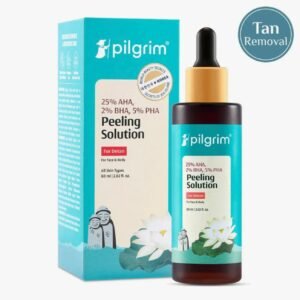 9f2af5ac3dafcc24723607f736bce074 Pilgrim 25% AHA 2% BHA 5% PHA Peeling Solution Advanced Skin Exfoliating Serum - Skincare Product Designed For Exfoliation And Skin Routine - 30ML