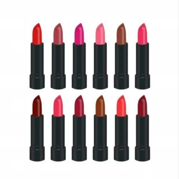 12 Pcs High Pigmented Matte Lipstick Set – Long Lasting Smooth Texture Lip Color Collection For Bold And Beautiful Looks