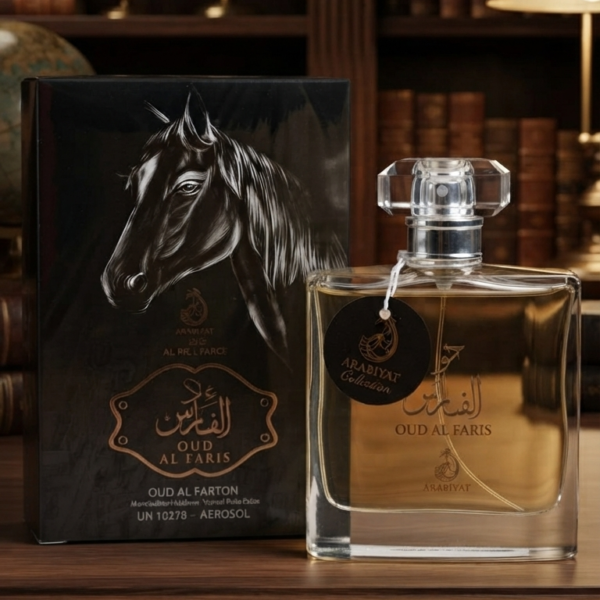 9f854e1563d21c7714f68faf6ce188dc Oud Al Faris Eau De Parfum By Arabiyat - Premium Fragrance Designed For A Sophisticated And Long Lasting Scent Experience - 100ML