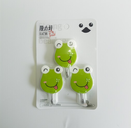 Gemini_Generated_Image_1f26081f26081f26_cleanup Pack Of 3 Self Adhesive Wall Hooks – Waterproof Cartoon Sticky homes for Home & Kitchen | Heavy Duty Multipurpose Storage Hooks | Easy No-Drill Installation | Strong Adhesive for Glass, Wood, Plastic, Stainless Steel | (Random Color)