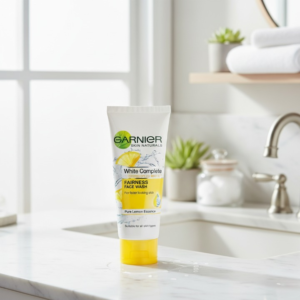Gemini_Generated_Image_6g5nqf6g5nqf6g5n_cleanup Garnier Pure Lemon Essence Face Wash – 100g Brightening Daily Cleanser for Fresh, Oil-Free & Radiant Skin | Gentle Liquid Formula