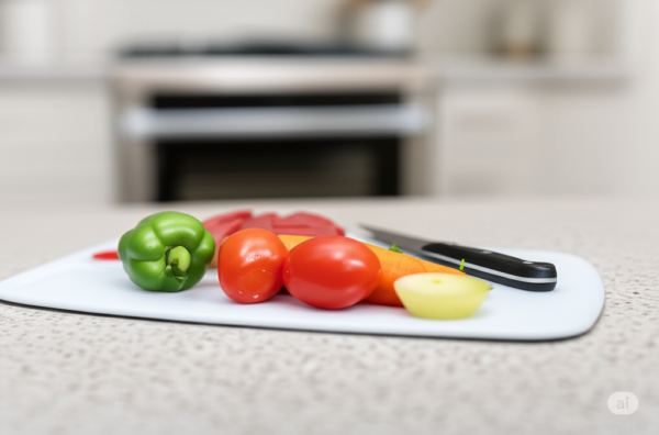 Gemini_Generated_Image_xcyc4oxcyc4oxcyc-1 Plastic Chopping Board - Small Size Chopping Board - Cutting Board - Ideal for Food Prep - Chopping Board for Kitchen