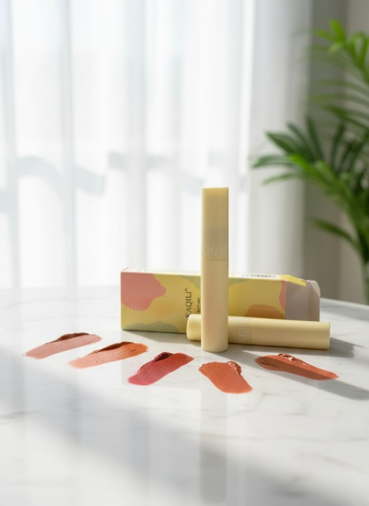 Gemini_Generated_Image_y1qxf1y1qxf1y1qx_cleanup Kaqili Soft Mist Lipgloss – Velour Air Lip Glaze, Lightweight Matte Finish, Long-Lasting Hydration & Smooth Texture – Shades Of Red