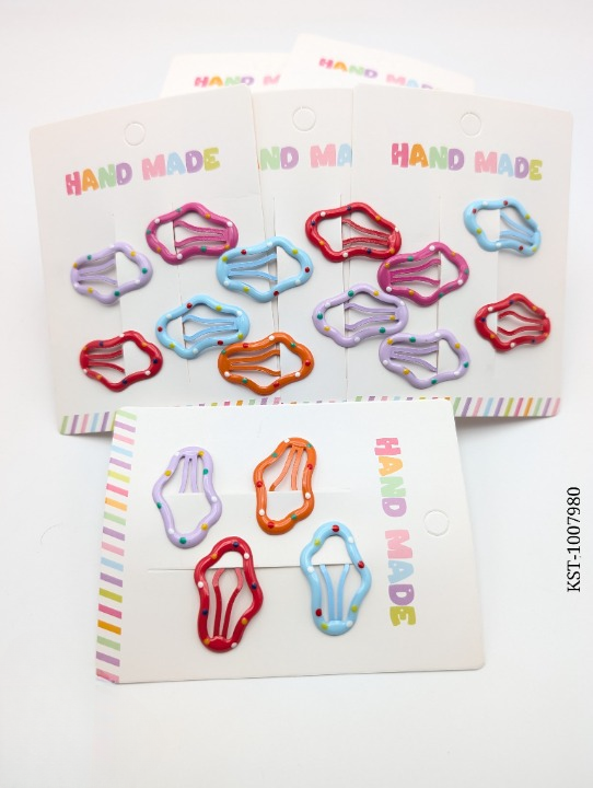 WhatsApp-Image-2025-08-05-at-12.42.17-PM_cleanup 4-Piece Multicolor Hair Clip Card - Kids Accessories - Hair Pin