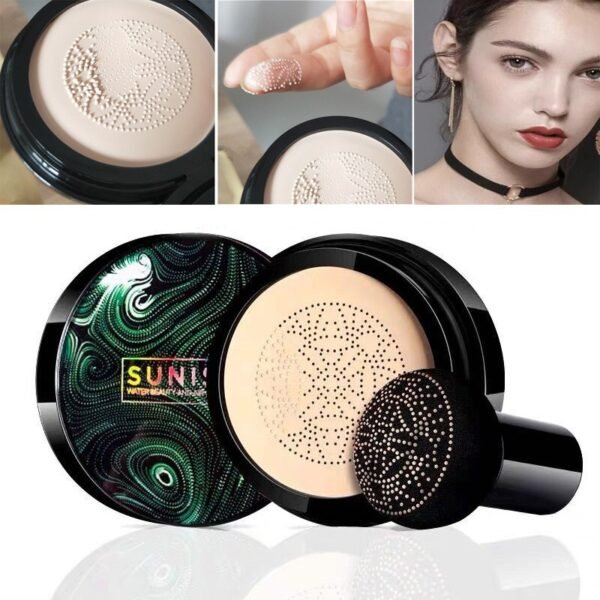 WhatsApp-Image-2025-08-11-at-5.49.10-PM-1 SUNISA Waterproof Mushroom Head Air Cushion Foundation – BB & CC Cream with Moisturizing Liquid Base and Sponge Applicator