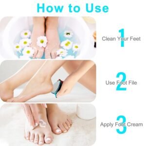 WhatsApp-Image-2025-08-18-at-11.06.34-AM 2 in 1 Double-Sided Nano Glass Callus Remover & Crystal Hair Eraser – Safe & Quick Foot File, Dead Skin & Hard Callus Remover, Painless Epilator for Women, Portable Pedicure Tool (Random Color)