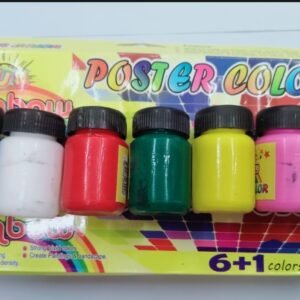 WhatsApp-Image-2025-08-18-at-3.51.20-PM-1 Poster Colours 6+1 Pack with Free Brush – Multi-Purpose Watercolor Set for Art, School, and Face Painting